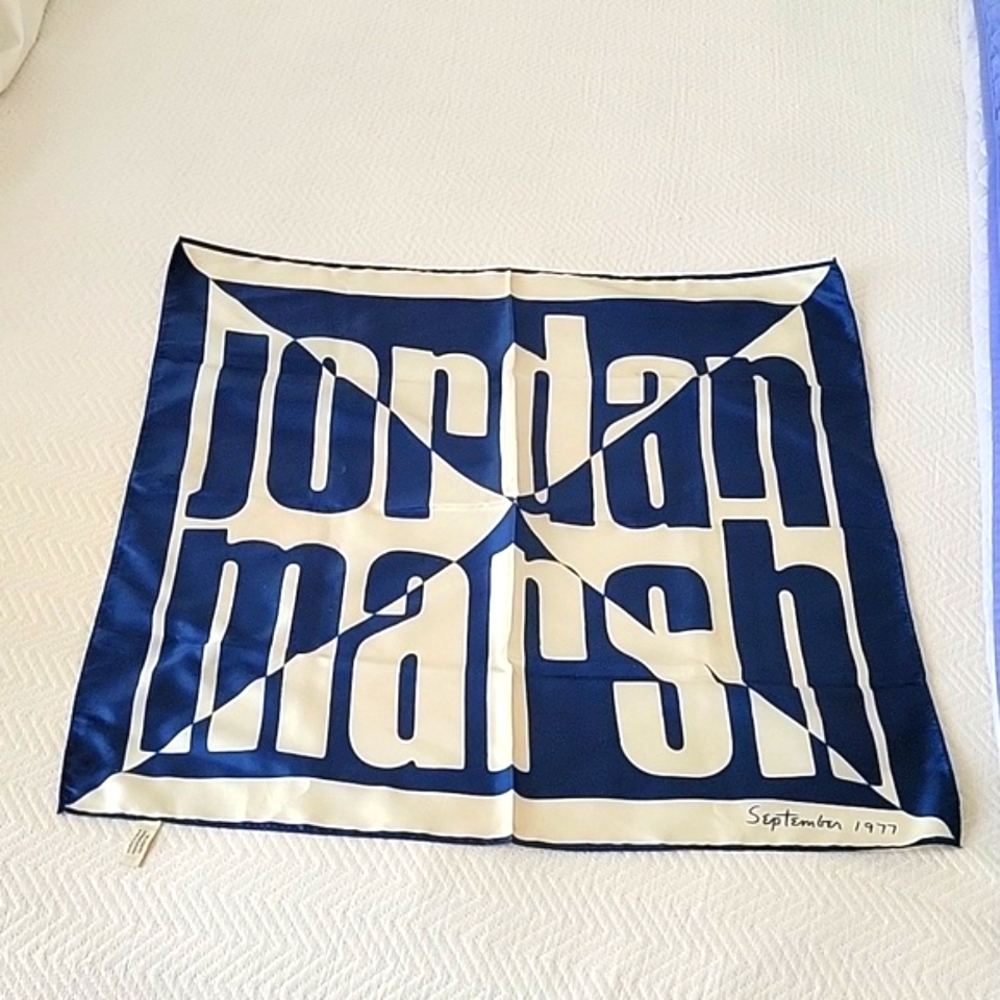 Vintage Jordan Marsh Scarf